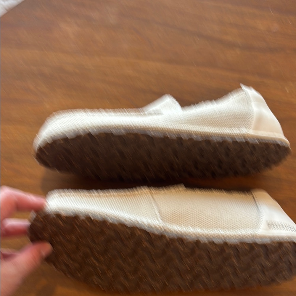 NWOT Birkenstock Utti Textile Light Tan Slip-On Loafers 42 - Picture 4 of 6